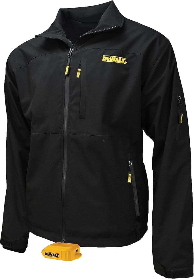 Dewalt (DCHJ090BD1-XL) Structured Soft Shell Heated Jacket Kit – XL, Black Online Hot Sale