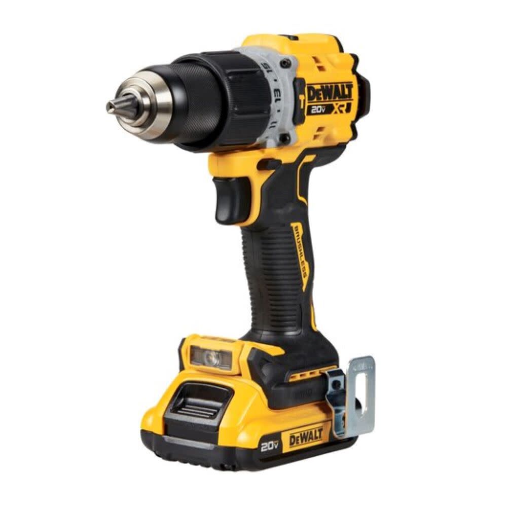DEWALT 20V DCD805D2 MAX XR 1/2in Hammer Drill/Driver Brushless Cordless Kit Fashion
