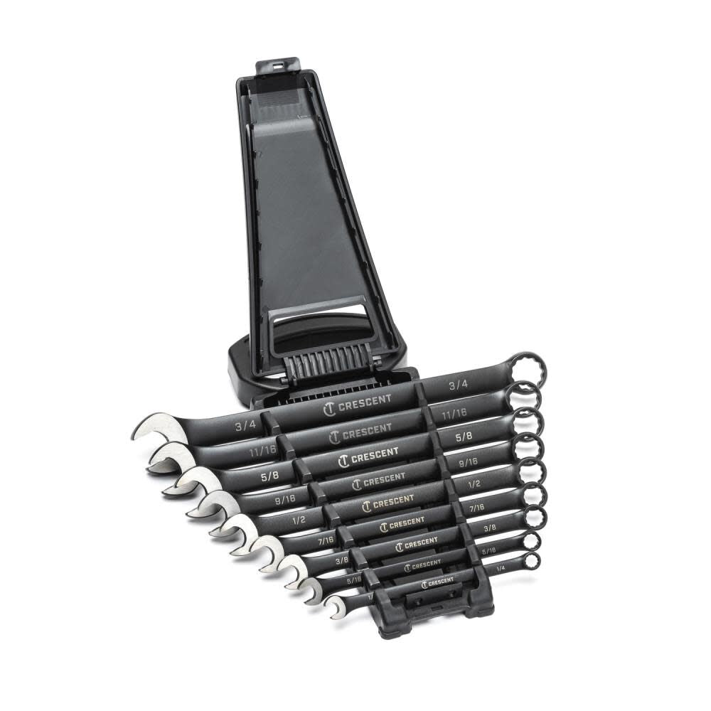 Crescent X10 Combination SAE Wrench 9pc Set 12 Point Long Pattern Discount