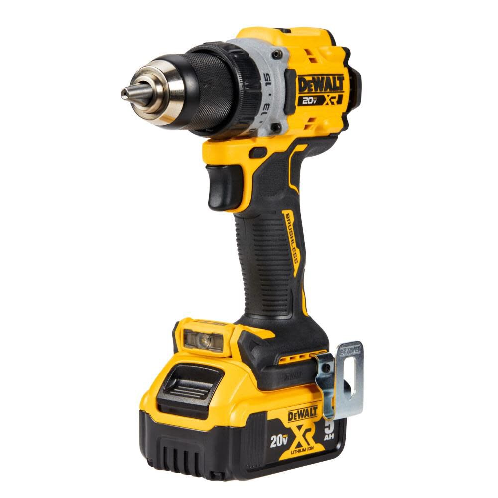 DeWALT 20V DCD800P1 MAX XR Brushless Cordless 1/2 In. Drill/Driver Kit Supply