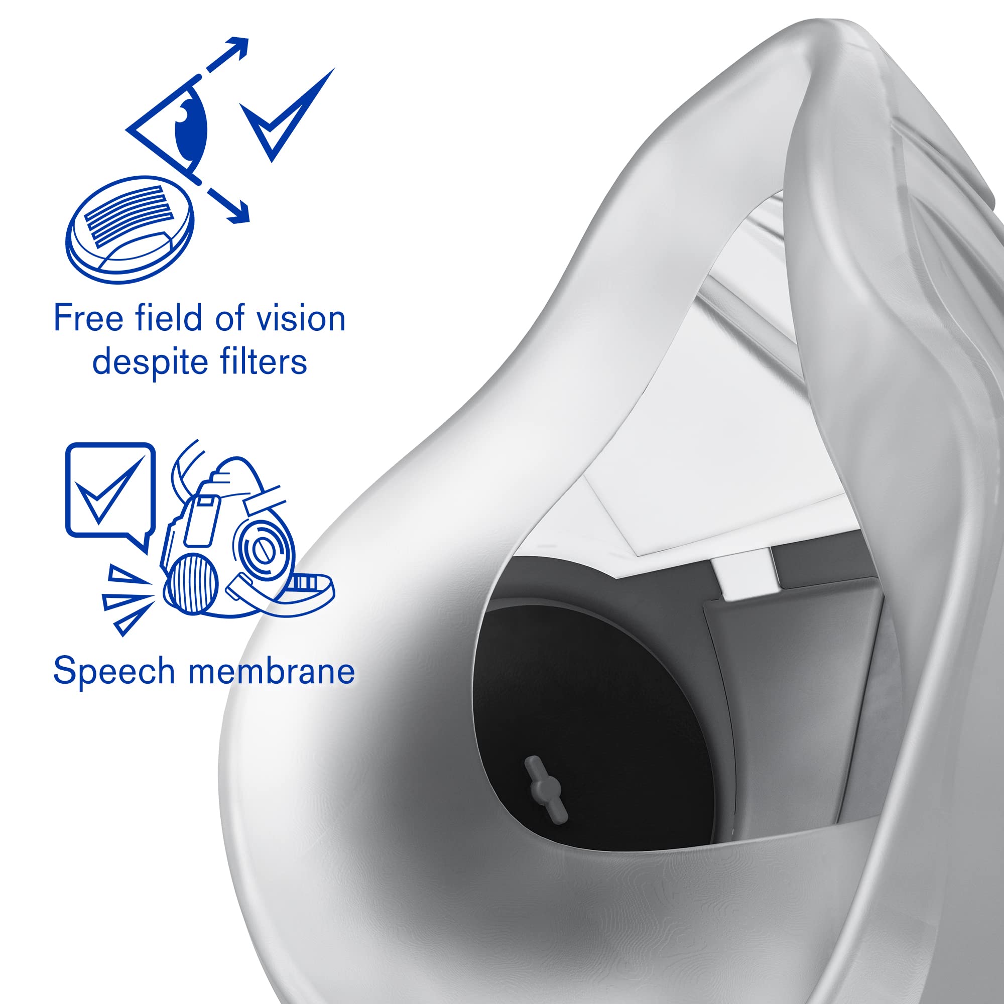 Dräger X-plore 3300 Half-Face Respirator Mask, Size L, NIOSH Approved Online Sale