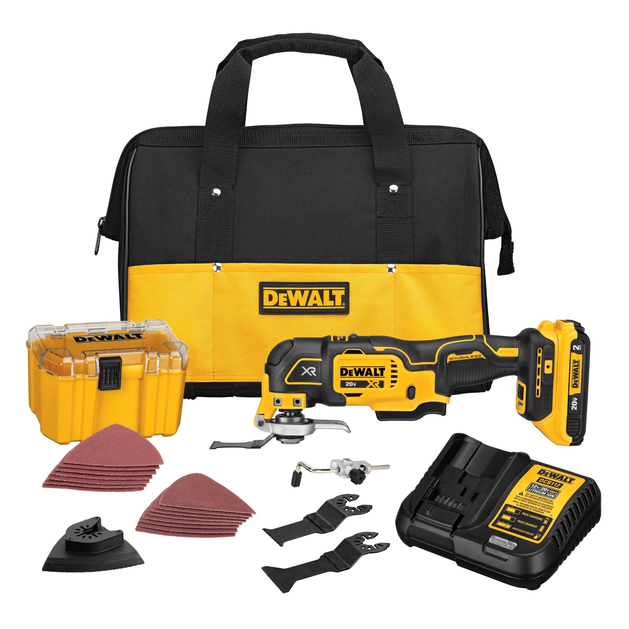 DeWALT 20V DCS356D1 MAX XR Brushless Cordless 3-Speed Oscillating Multi-Tool Kit Online