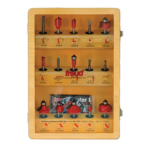 Freud Router Bit Set with 1/4-Inch Shank Hot on Sale