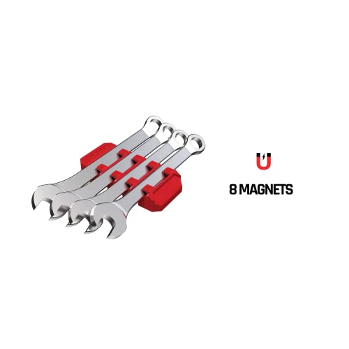 EZRED Magnetic Flexible 4 Slot Wrench Holder 8 Magnets Flexible TPEE Design Discount