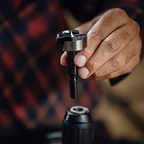 Fisch FSA-381006 Black Shark Forstner Drill Bit 7/16″ Diameter Forged Steel Made in Austria Hot on Sale