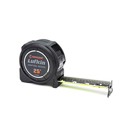 Crescent Lufkin 1-3/16 x 25′ Command Control Series Black Clad Tape Measure – L1025CB Supply