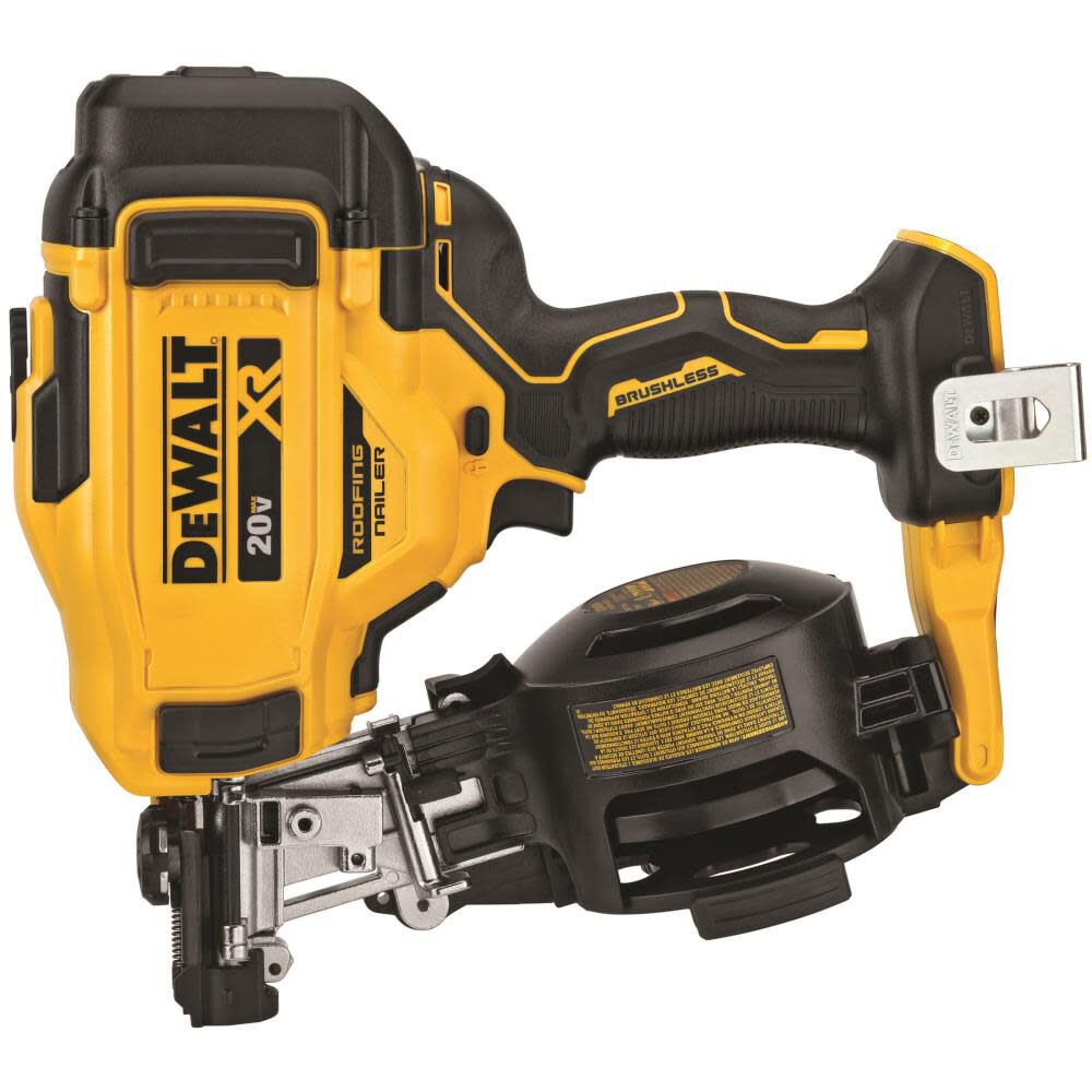 DEWALT 20V DCN45RNB MAX 15 Cordless Coil Roofing Nailer (Bare Tool) Sale