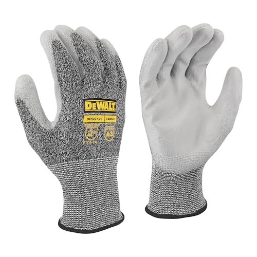 DEWALT DPG572 PU A3 Cut Resistant Glove for Outdoor Work, Construction and General Purpose – Size S on Sale