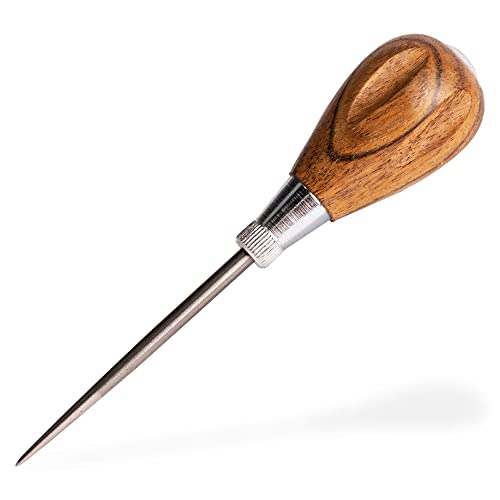 General Tools Scratch Awl Tool with Hardwood Handle – Scribe, Layout Work, & Piercing Wood – Alloy Steel Blade Hot on Sale
