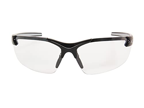 EDGE DZ111VS-G2 Zorge G2 Wrap-Around Anti-Fog/Vapor Shield Safety Glasses, Anti-Scratch, Non-Slip, UV 400, Military Grade, ANSI/ISEA & MCEPS Compliant, 5.04″ Wide, Black Frame/Clear Lens Sale