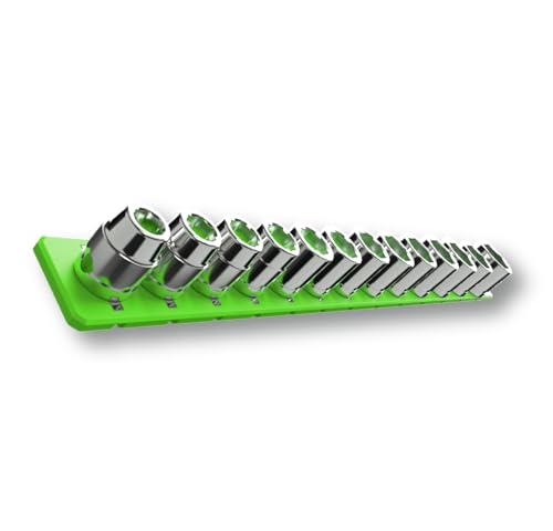 EZRED FSR38-G 3/8″ Flexible Magnetic Socket Holder Rail, Green Sale
