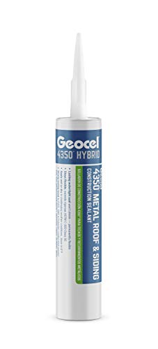 Geocel 4350 Metal Roof & Siding Construction Sealant, Burnished Slate, 10.1 fl. oz. Fashion