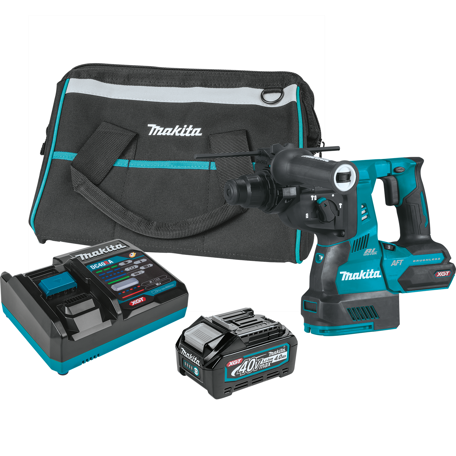 Makita GRH01M1 40V Max XGT Brushless Cordless 1-1/8 In. AVT Rotary Hammer Kit Online now