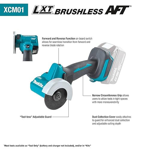 Makita 18V LXT Lithium-Ion Brushless Cordless 3 In. Cut-Off Tool (Bare Tool) Discount