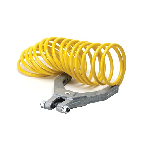 Justrite 08497 10′ Long Insulated Grounding Wire with Hand Clamp and 1-4” Terminal Online Sale