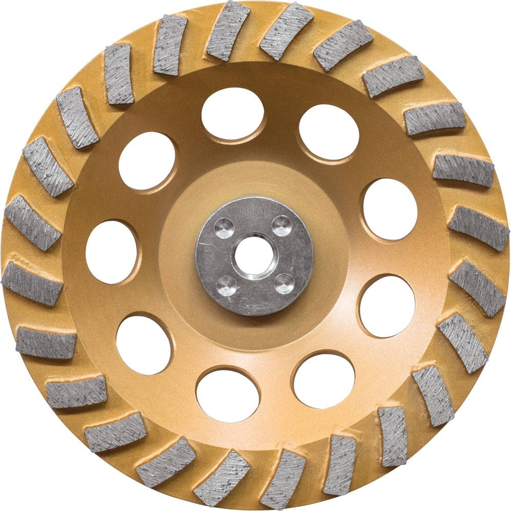 Makita A-96425 – 7″ Low-Vibration Diamond Cup Wheel, 24 Segment Turbo Sale