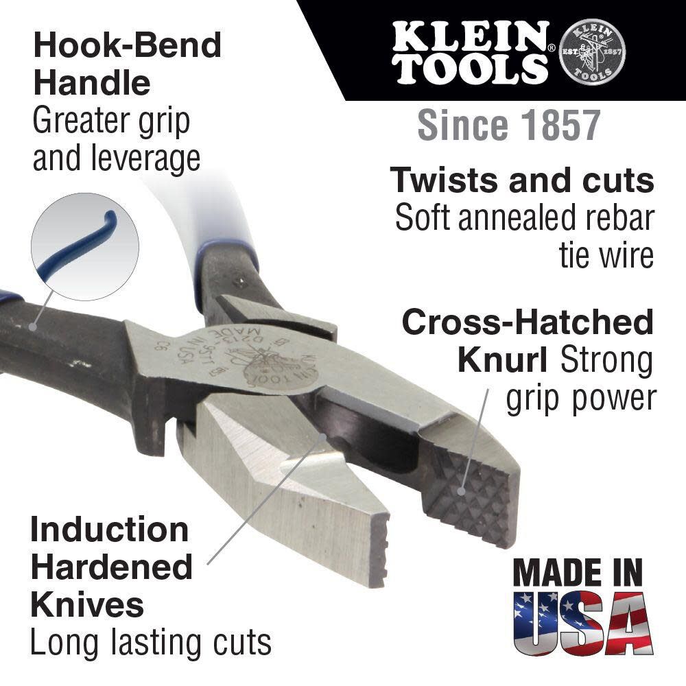 KLEIN (D2139STT) IRONWORKER PLIERS W TETHR RING Online