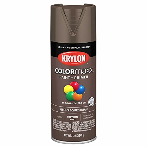Krylon K05518007 Colormaxx Spray-Paints, Aerosol, Equestrian , 12 Ounce (Pack of 1) Online Sale