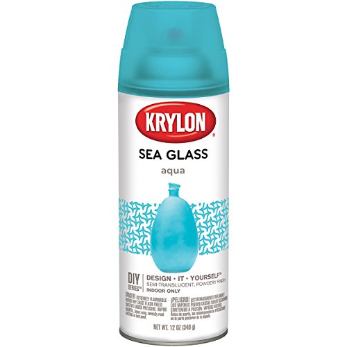 Krylon K09057007 Sea Glass Spray Paint, Aqua, 12 Ounce Sale