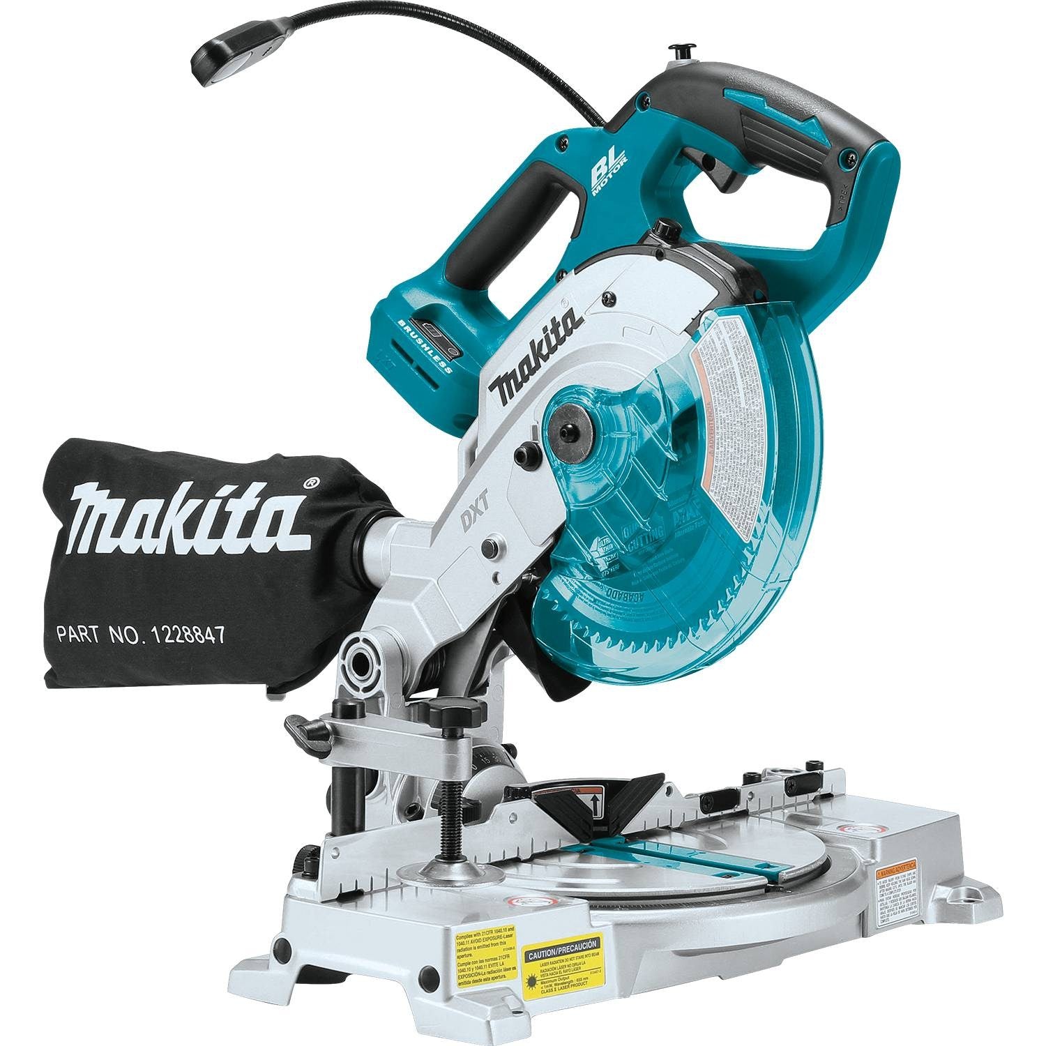 Makita 18V LXT Lithium-Ion Brushless Cordless 6-1/2″ Compact Dual-Bevel Compound Miter Saw, laser (Bare Tool) Online