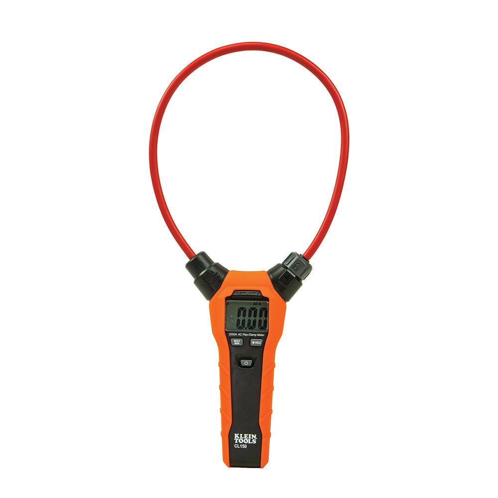 Klein Tools CL150 Clamp Meter, AC Electrical Tester with 18-Inch Flexible Clamp, True RMS Readings, Auto Ranging and More Discount