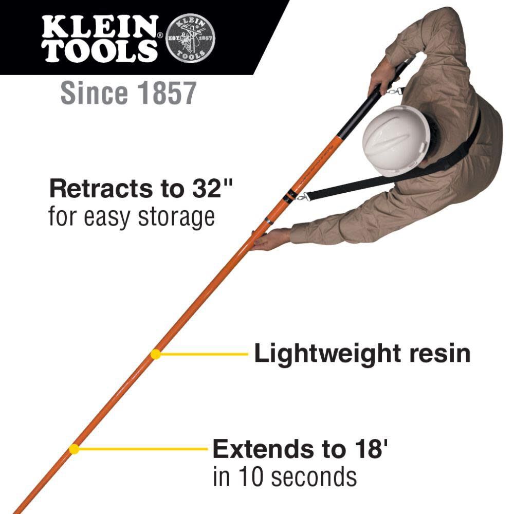Klein Tools SRS56036 WireSpanner Plus Telescopic Pole Online Hot Sale