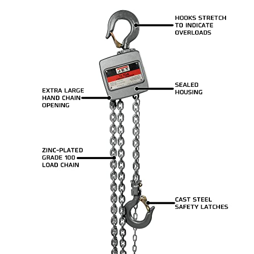 JET Aluminum Hand Chain Hoist AL100 Online now