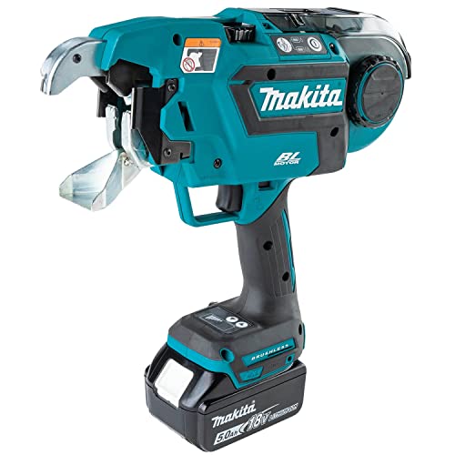 Makita 18V LXT Lithium-Ion Brushless Cordless Deep Capacity Rebar Tying Tool Kit (5.0Ah) Fashion