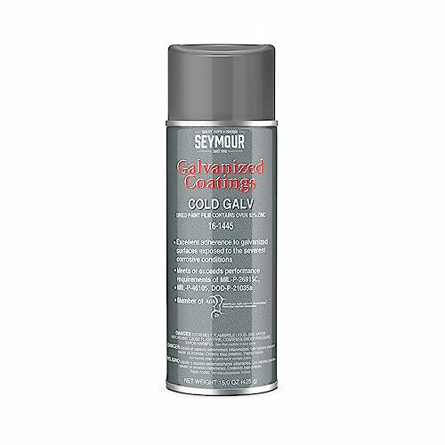 Seymour 16-1445 Galvanized Coatings Spray Paint, Cold Galvanized Primer 15 Ounce (Pack of 1) Online Hot Sale
