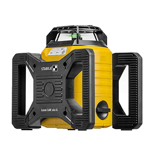 STABILA LAR 160 G Green Rotation Self-Leveling Laser Set with Tripod & Grade Rod Online Sale