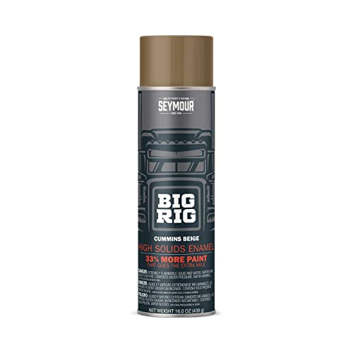 Seymour 20-1647 Big Rig Professional Coatings Spray Paint, Cummins Beige Fashion
