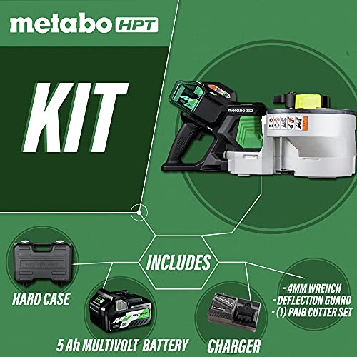 Metabo HPT 36V MultiVolt Cordless Rebar Bender/Cutter | 270 Cuts Per Charge | Includes 2-36V Batteries + Rapid Charger | VB3616DA Supply