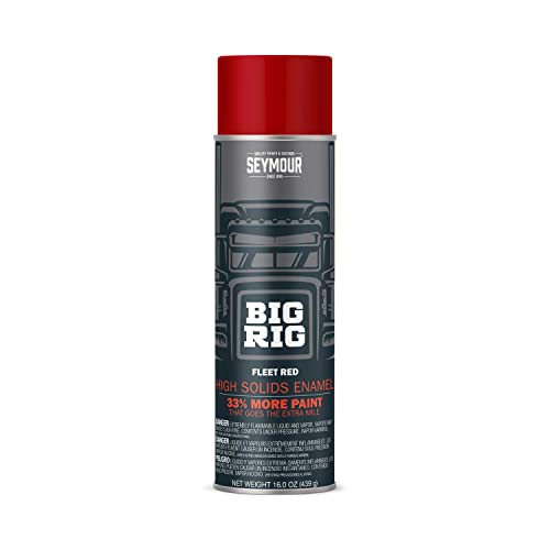 Seymour 20-1623 Big Rig Professional Coatings Spray Paint, Fleet Red Online Sale