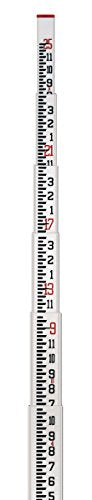SitePro (SCR) 25-ft Fiberglass Leveling Rod (CR) – 8ths Supply