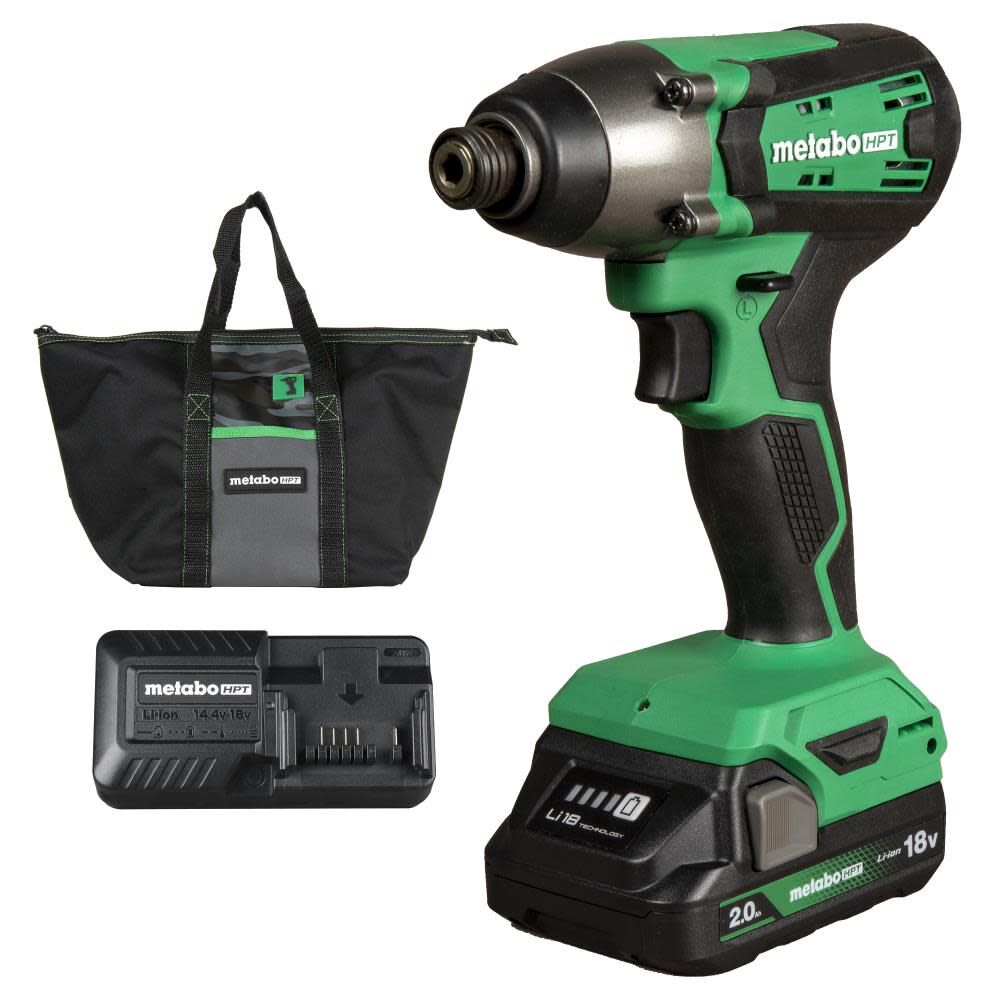 Metabo HPT 18V Impact Driver Cordless Brushed Kit Fashion