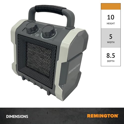 Remington 1500W Heavy-Duty Electric Heater Portable Electric Heater for Garage, Workshop, or Jobsite (REM-222A-120) Online Sale
