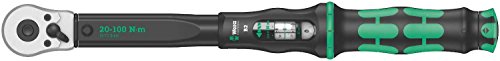 Wera Tools Click Torque B 2 Adjustable Torque Wrench, 3/8″ Square Drive, 20 – 100 Nm, 05075611001 on Sale