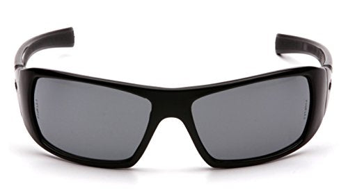 Pyramex Goliath Safety Eyewear, Black Frame, Gray Anti-Fog Lens Online now