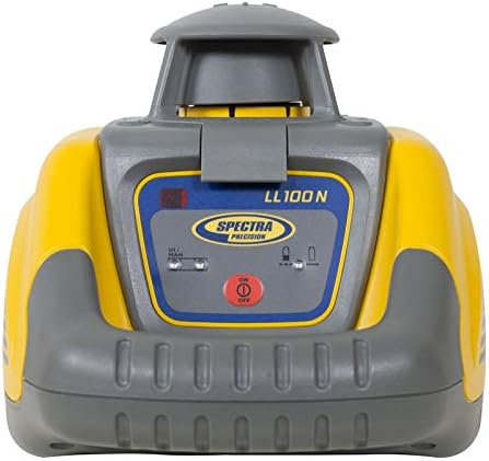 Spectra Precision Laser Level Kit with Receiver and Clamp, 15′ Grade Rod (Tenths), Tripod, and System Case Online now