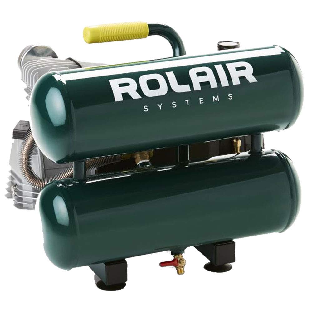 Rolair 2 Hp (115V), 4.2 Cfm@90Psi, 4.2 Gallon, Quiet Stack Tank Compressor Online Hot Sale