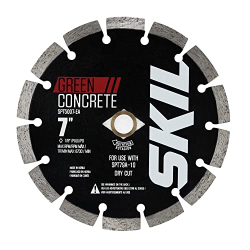SKIL Green Cut Early Entry Assembly Kit 7 In. Segmented Green Cutting Concrete Blade Discount