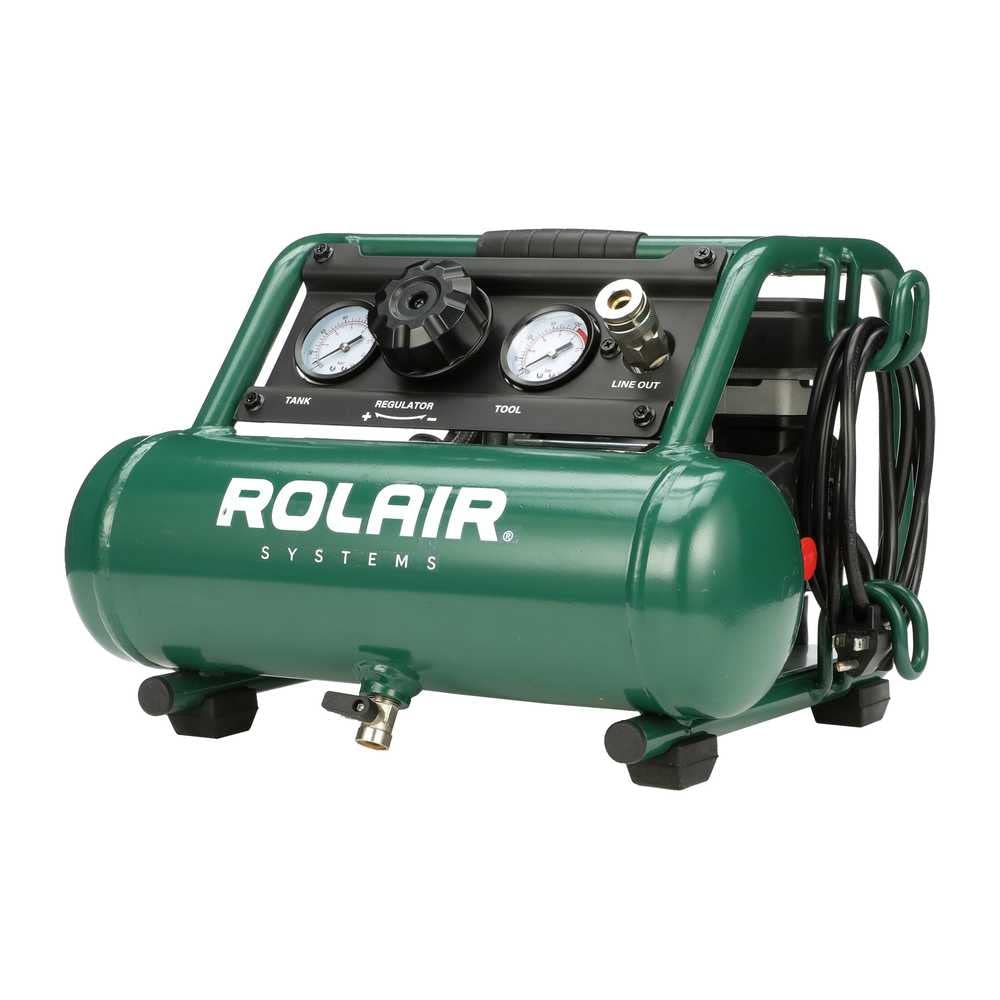 Rolair .5 Hp Ultra Quiet Portable Air Compressor Discount