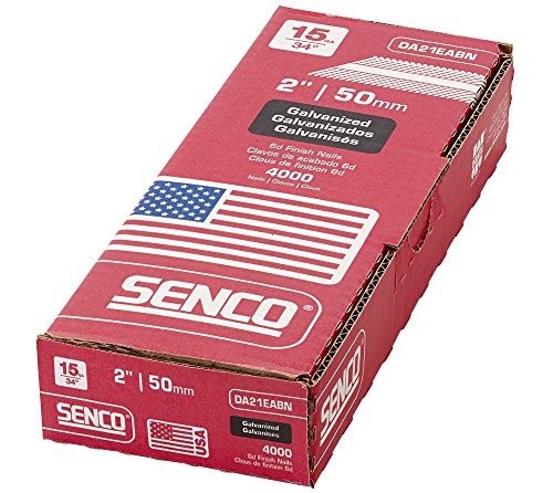 Senco 2 In. Box of 4000 15-Gauge Finish Nail Pack Discount