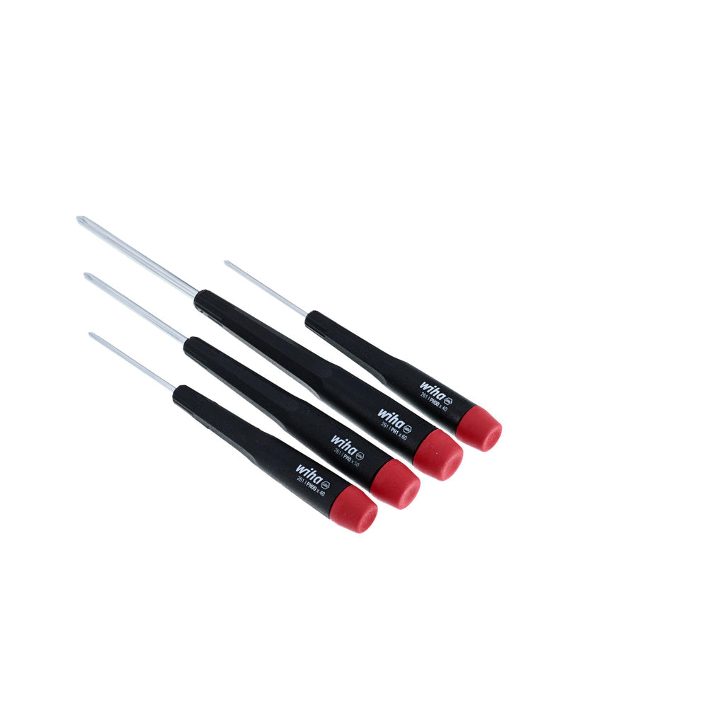 Wiha 26194 Screwdriver Set, Phillips With Precision Handles, 4 Piece Discount