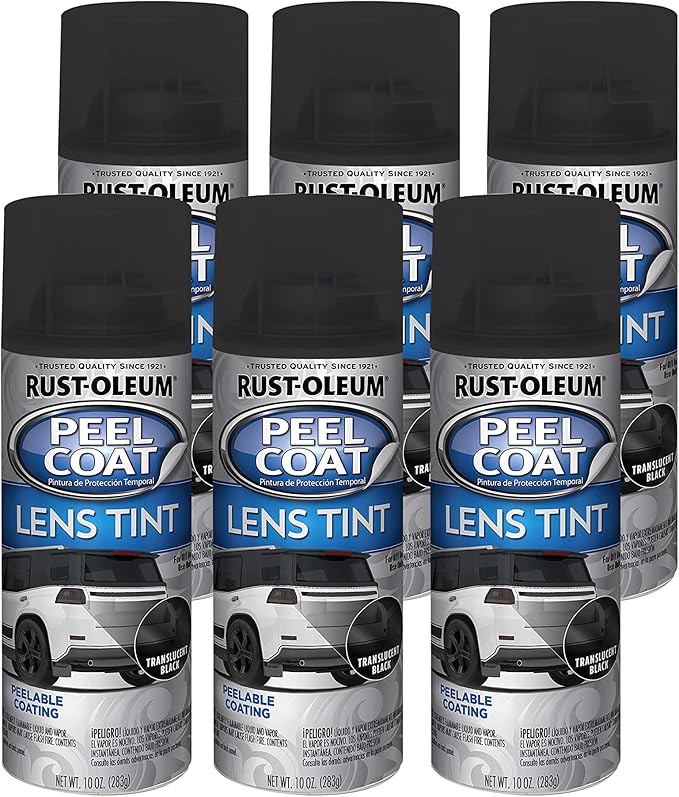 Rust-Oleum Peel Coat Spray Paint, 10 oz, Translucent Black Online now