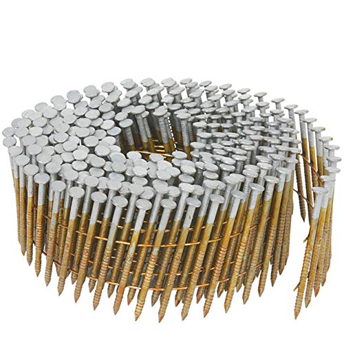 Metabo HPT Siding Nails | 2-1/2 In. x 0.092 In. | Collated Wire Coil | Full Round-Head | Ring Shank | Hot-Dipped Galvanized | 3600 Count | 13369HPT Online Sale