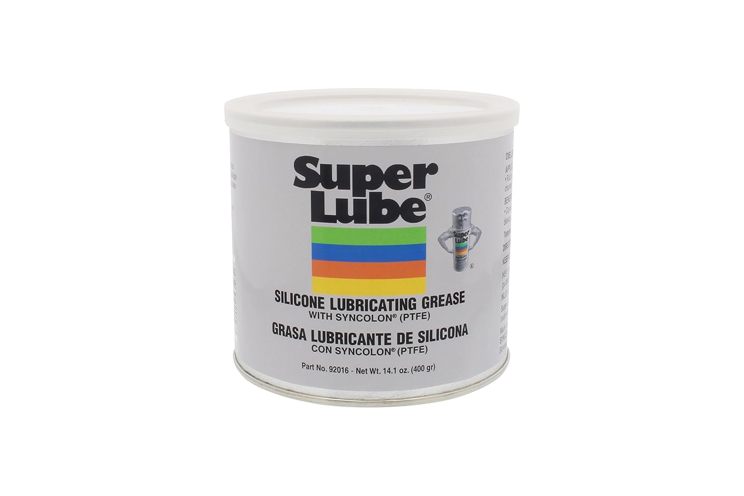 Super Lube Silicone Grease with Syncolon (PTFE), Translucent White Online now