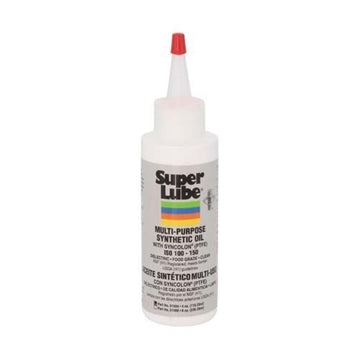 Super Lube Synthetic Oil with PTFE, High Viscosity, 4 oz Bottle,Translucent white Discount