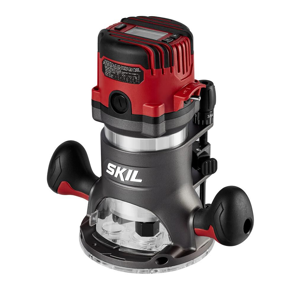 SKIL 14 Amp Plunge and Fixed Base Digital Router Supply