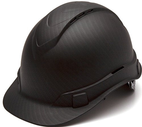 Pyramex Ridgeline Cap Style Hard Hat, Vented, 4-Point Ratchet Suspension Fashion